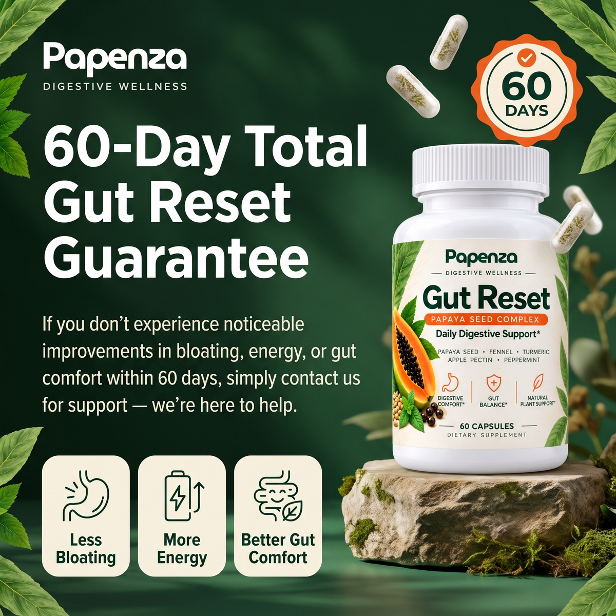 Papaya Seed Complex – Daily Digestive Support